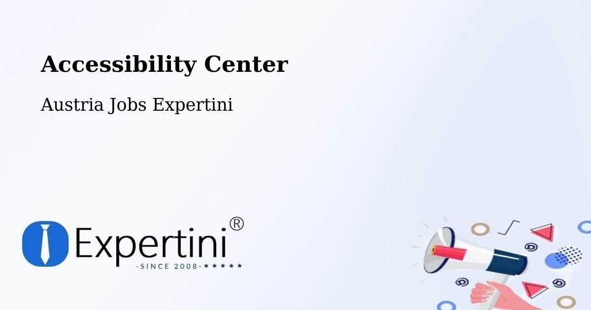 Accessibility Statement – Tristach - Austria Jobs Expertini