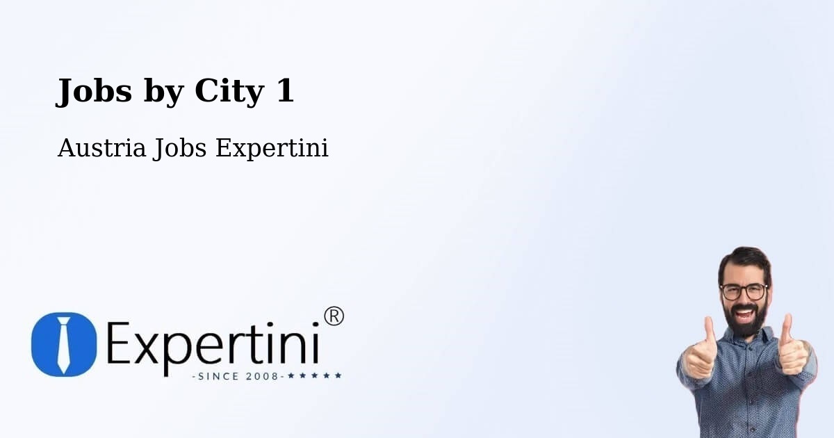 City Jobs in Austria - Expertini